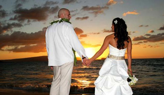 Maui Hawaii Romantic Beach Side Wedding